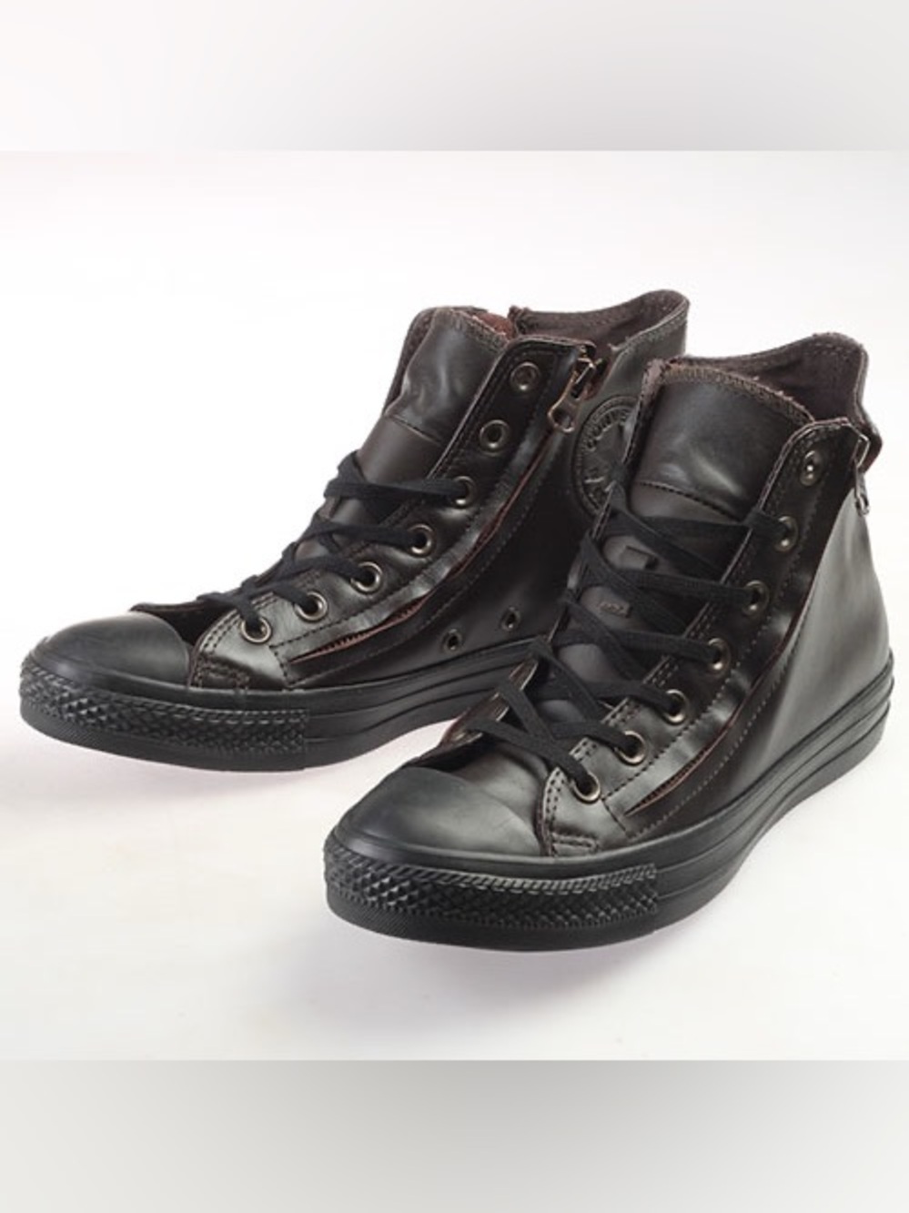 CONVERSE CHUCK TAYLOR DOUBLE ZIP HI CHOCOLATE (CHOCOLATE) Unisex